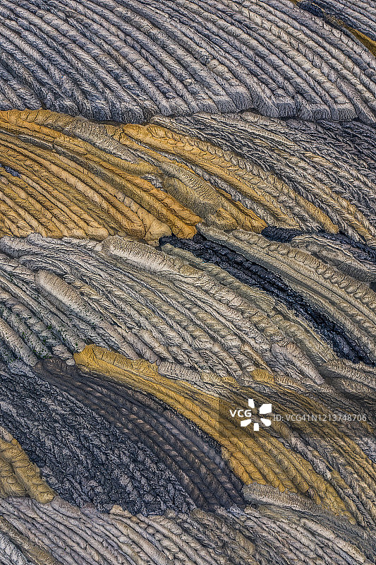 从上面拍摄的德国煤矿的一部分图片素材