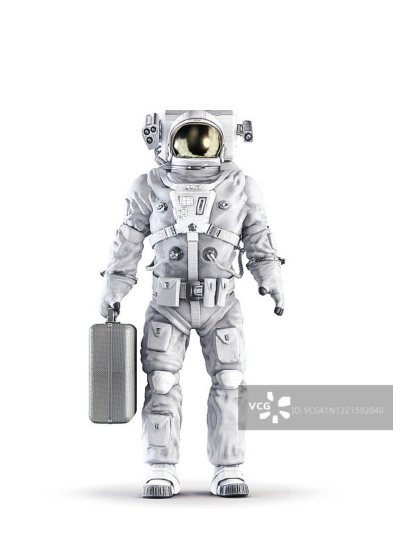 宇航员用手提箱图片素材