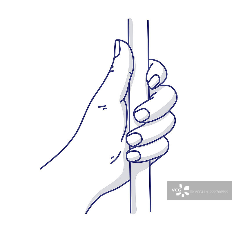 手势线条图标。包括图标作为手指交互，食指点，问候，捏，帮助，洗手和更多图片素材
