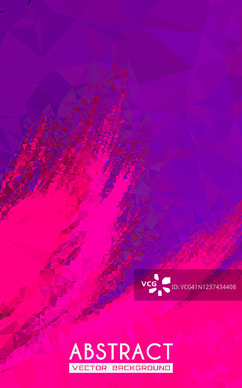 合成波风格的紫色和粉红色的暗波抽象艺术背景图片素材