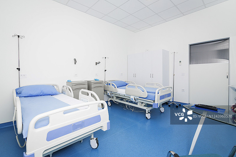 病床在医院家具室内装修服务病人医疗图片素材