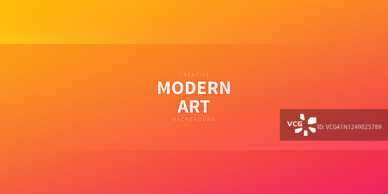 现代抽象背景-橙色渐变图片素材