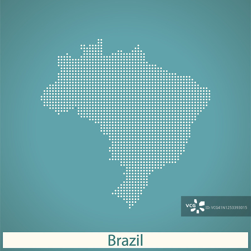 巴西的地图图片素材