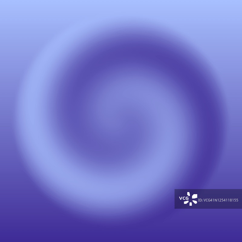 蓝色漩涡在一个抽象的梯度背景图片素材