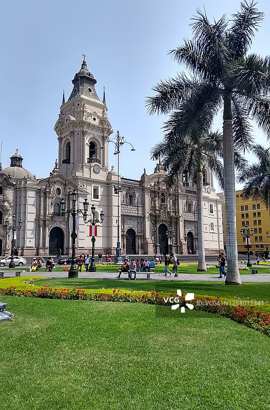 秘鲁利马阿马斯广场图片素材
