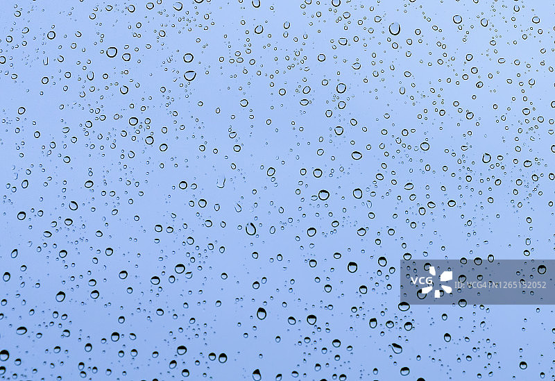 窗户上的雨滴图案图片素材