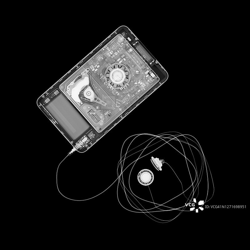 MP3播放器、x射线图片素材