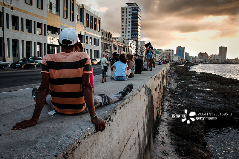 哈瓦那的城市景观图片素材
