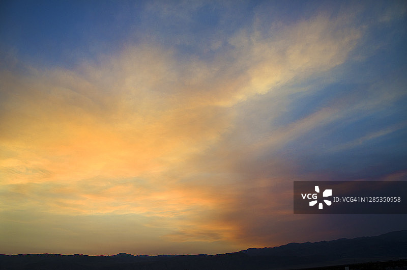 死亡谷的日出图片素材