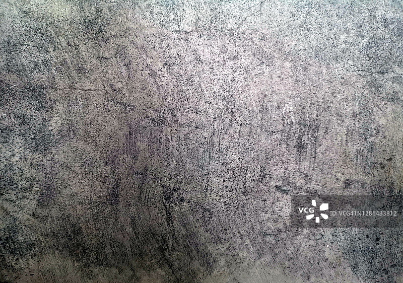 深色水泥墙面混凝土抛光纹理背景抽象灰色材料光滑表面，Grunge漆单色背景图像也艺术贺卡问候图片素材