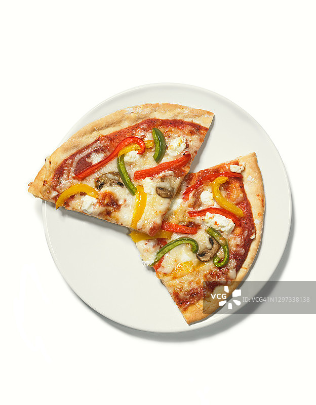 蔬菜披萨图片素材