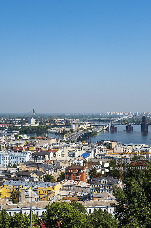 基辅的城市景观，乌克兰图片素材