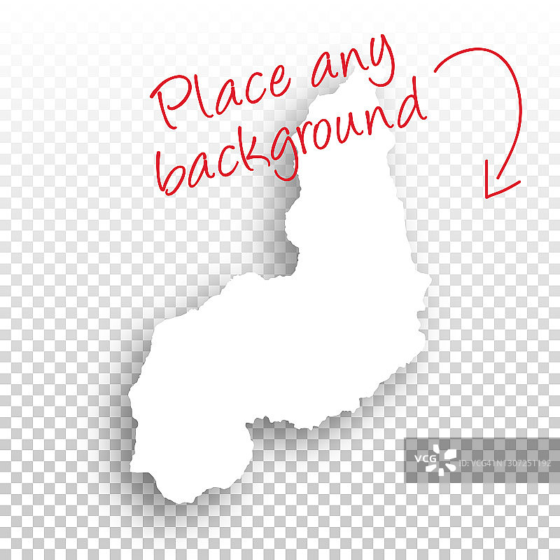 Piaui地图设计-空白背景图片素材