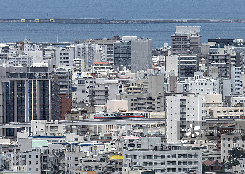 日本那霸市的住宅区图片素材