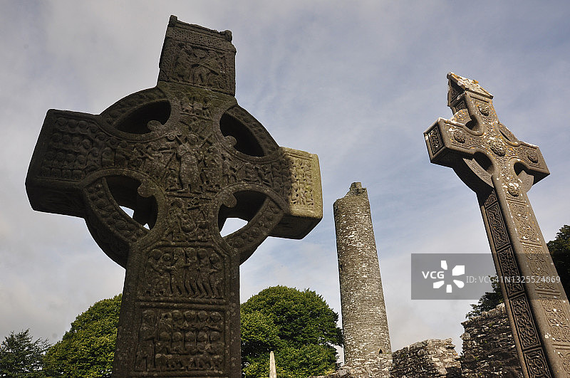 爱尔兰公墓图片素材