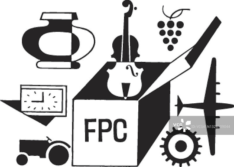 FPC盒和各种项目图片素材