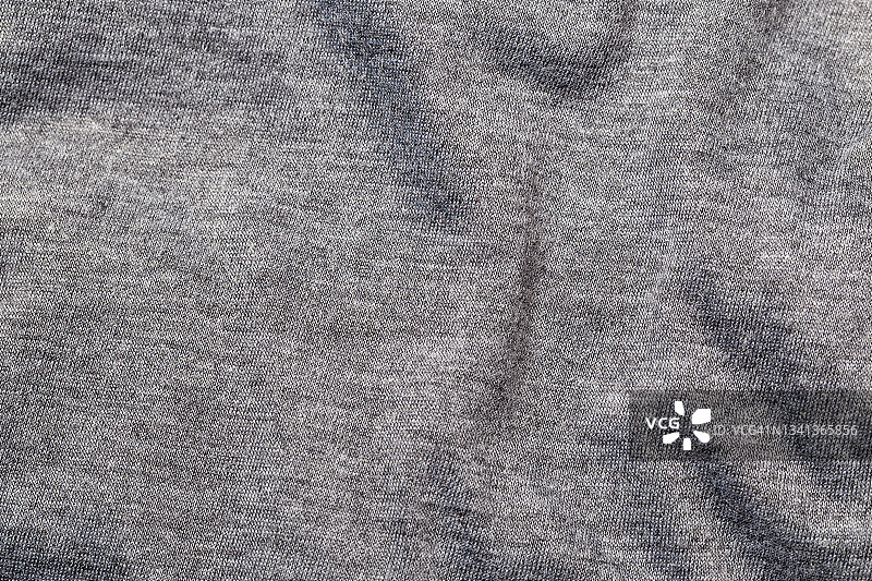 灰色面料，面料为聚酯质地和纺织背景。图片素材