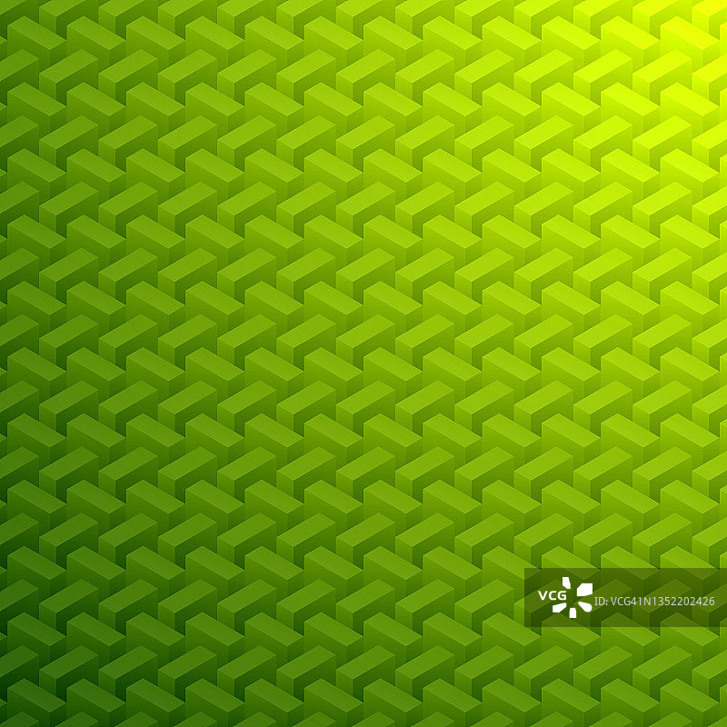 抽象绿色背景-几何纹理图片素材