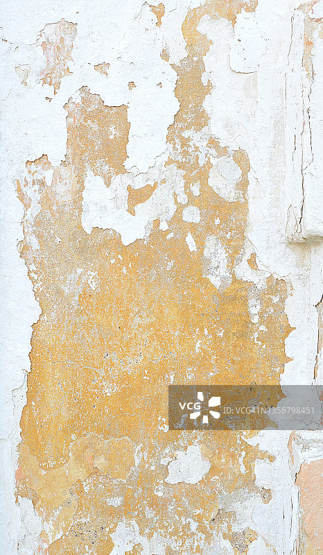 旧彩色灰泥墙纹理背景。图片素材