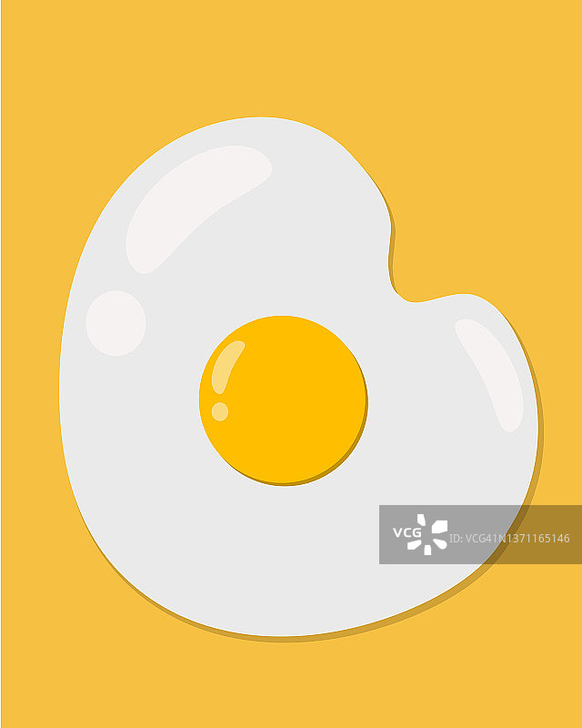 在平底锅或煎锅上煎蛋的丰富早餐的插图图片素材