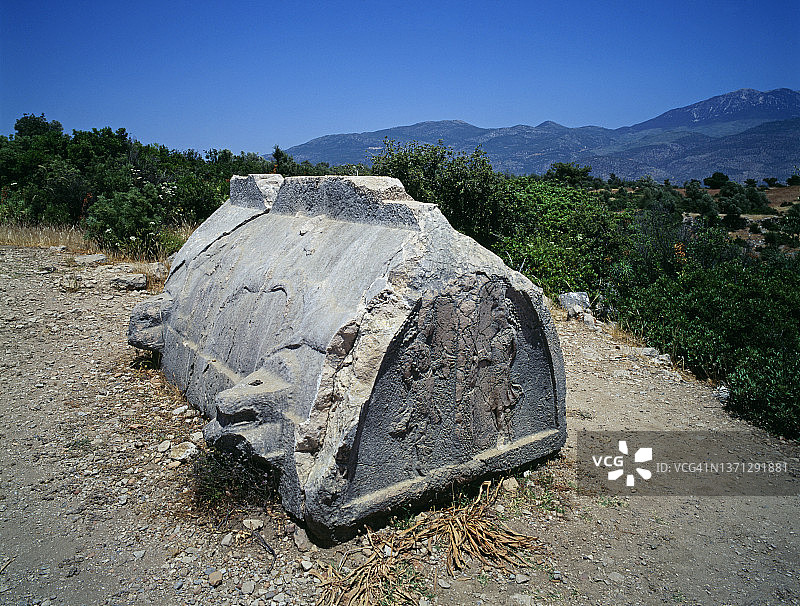 的坟墓Xanthos图片素材