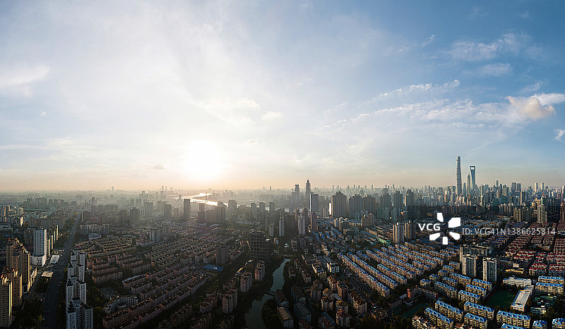上海浦东城市风光图片素材