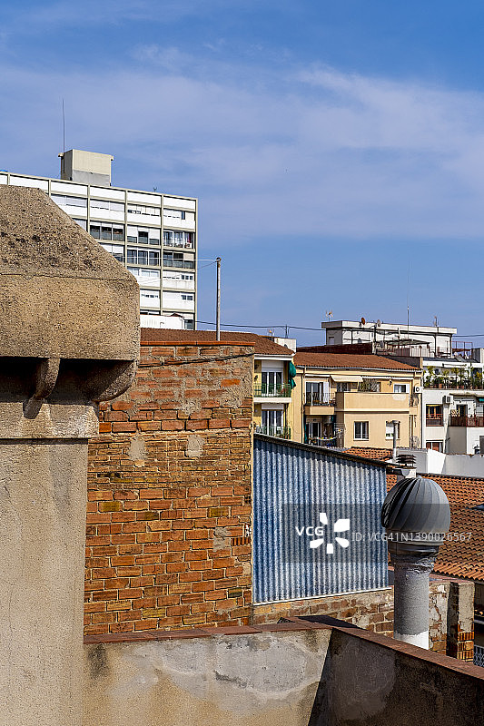巴塞罗那的建筑图片素材