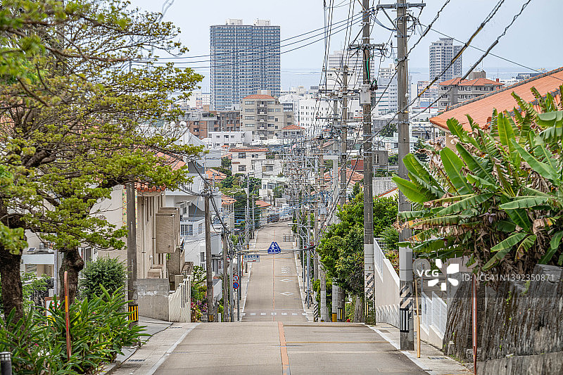 日本那霸的高架公路图片素材