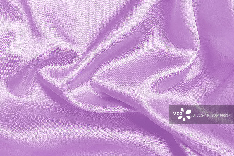 紫色柔和的织物纹理背景，丝质或亚麻图案的细节。图片素材