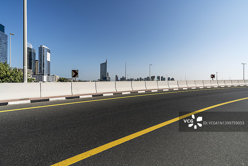迪拜市区交通枢纽图片素材