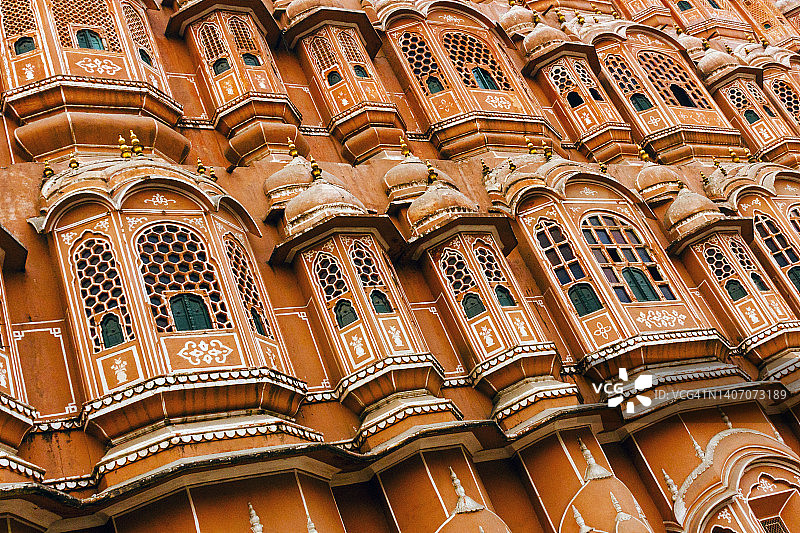 Hawa Mahal -风的宫殿，斋普尔，印度图片素材