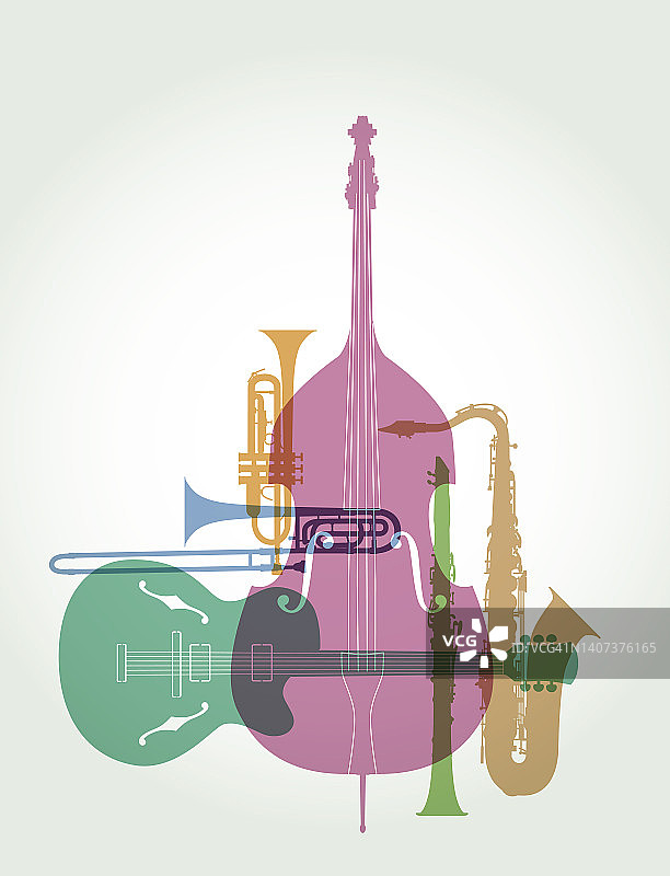 乐器——爵士乐图片素材