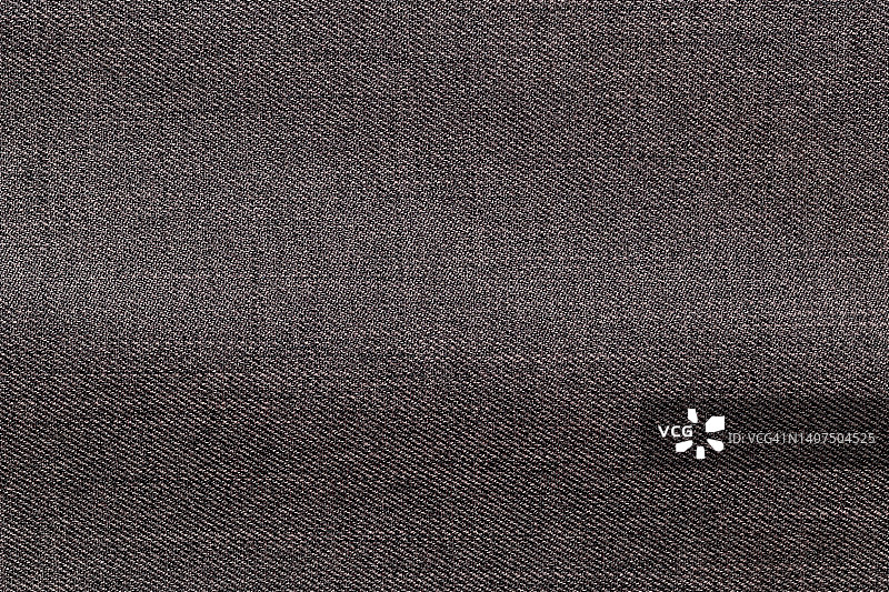 黑色色布布涤纶纹理和纺织品背景。图片素材