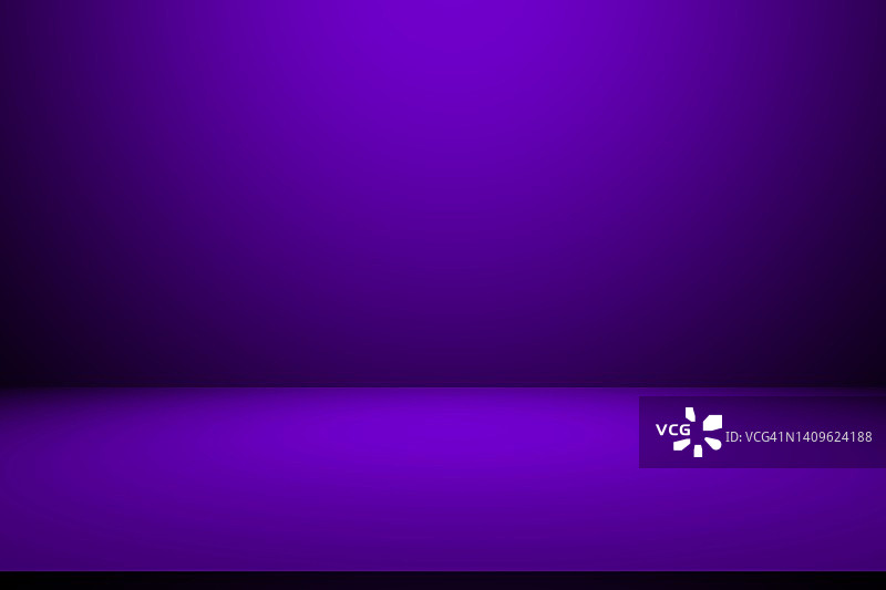 抽象紫色背景，空紫色渐变房间工作室背景，抽象背景，紫色背景，紫色房间背景。图片素材