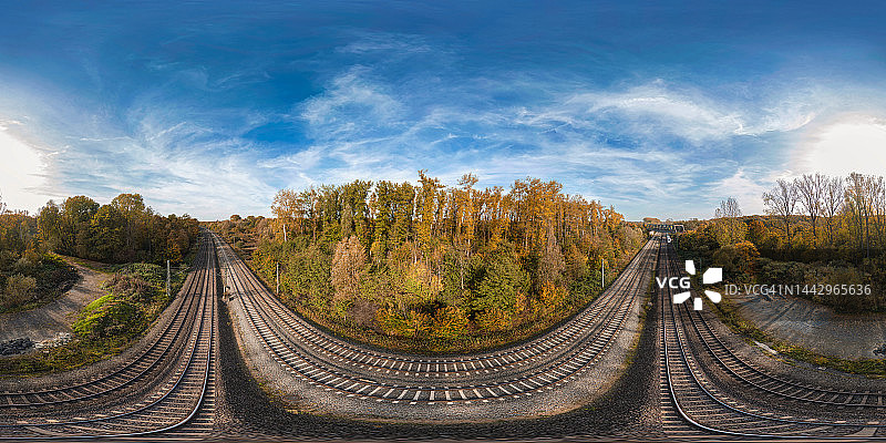 德国铁路的景色图片素材