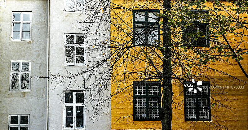 哥本哈根色彩鲜艳的建筑图片素材