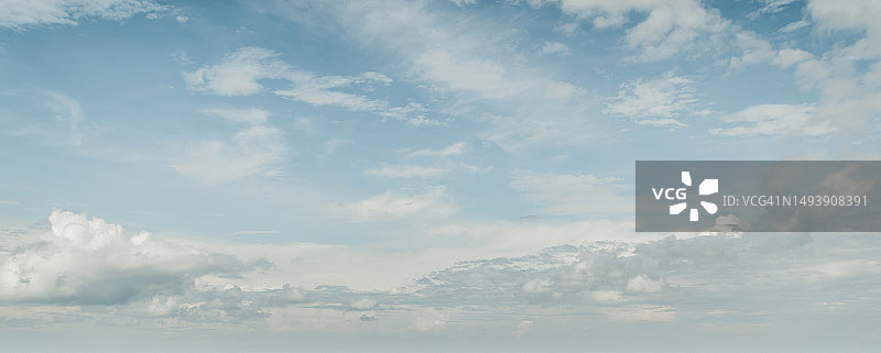 天空和云层热带全景图图片素材
