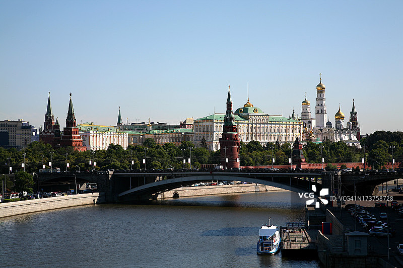 在莫斯科的克里姆林宫图片素材