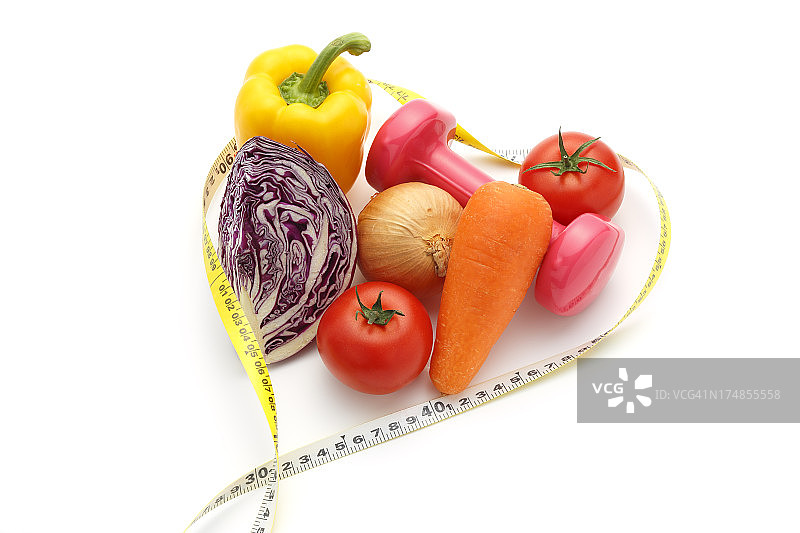 健康的蔬菜(节食概念)图片素材