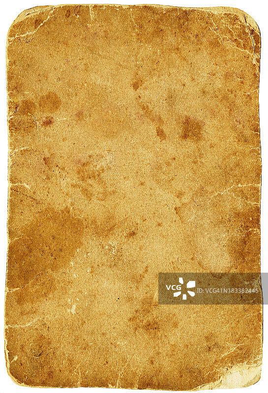 非常旧的棕色纸张，XXL图片素材