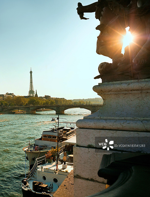 巴黎之河图片素材