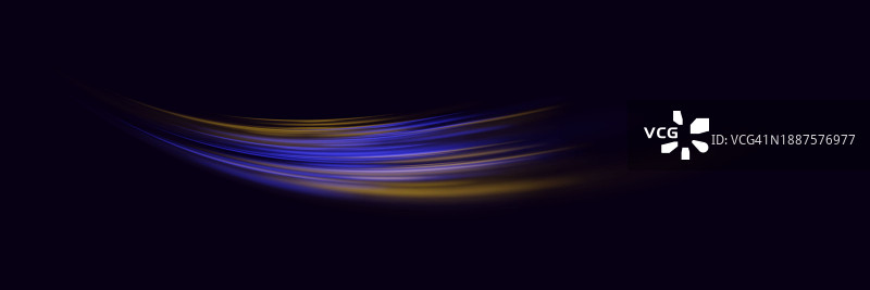 发光线条的抽象背景。霓虹线。激光光束。图片素材