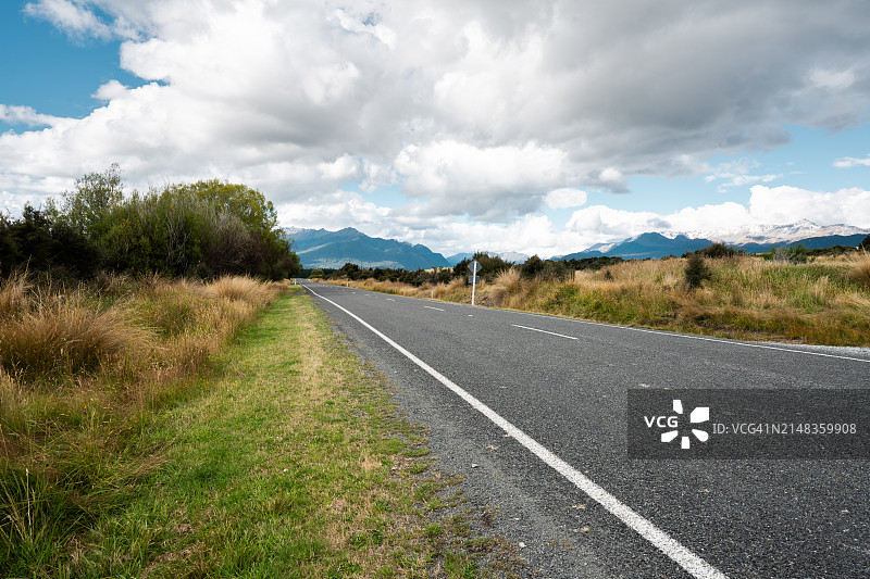 新西兰的道路图片素材