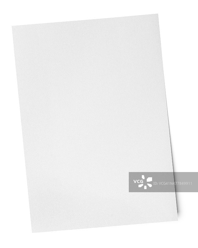 空白白纸图片素材