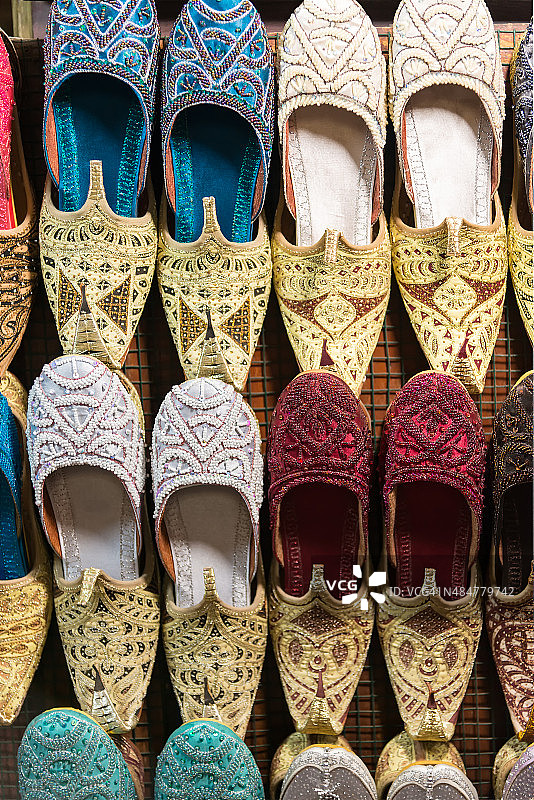 阿拉伯的鞋子图片素材