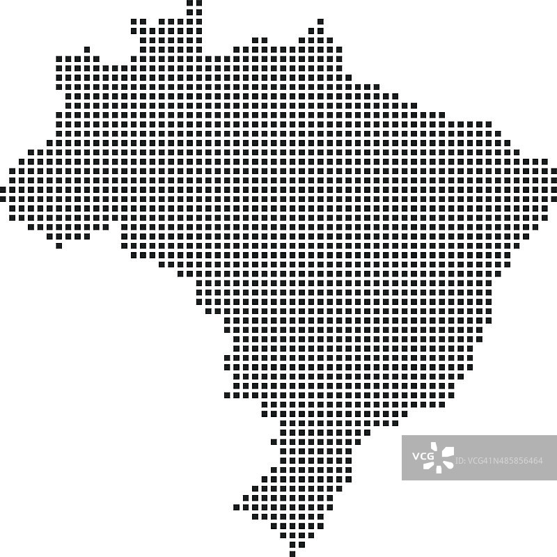 巴西地图图片素材
