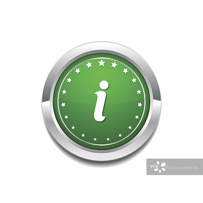信息圆形矢量绿色网页图标按钮图片素材