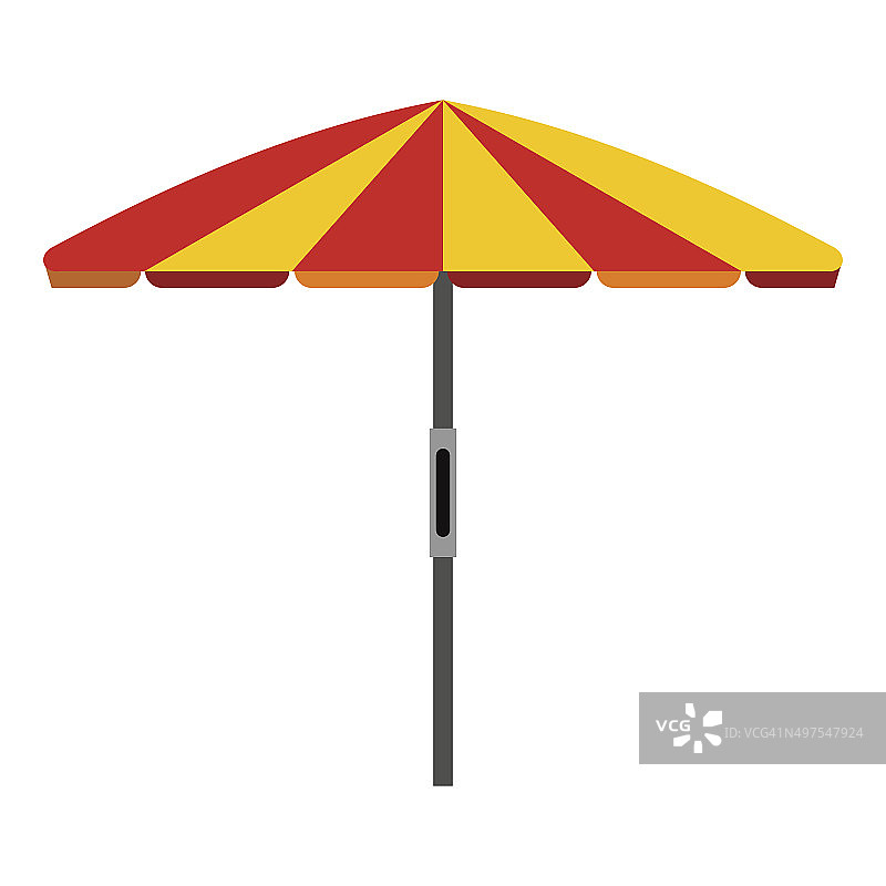 遮阳伞的图标图片素材