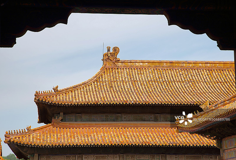 紫禁城。北京。中国图片素材