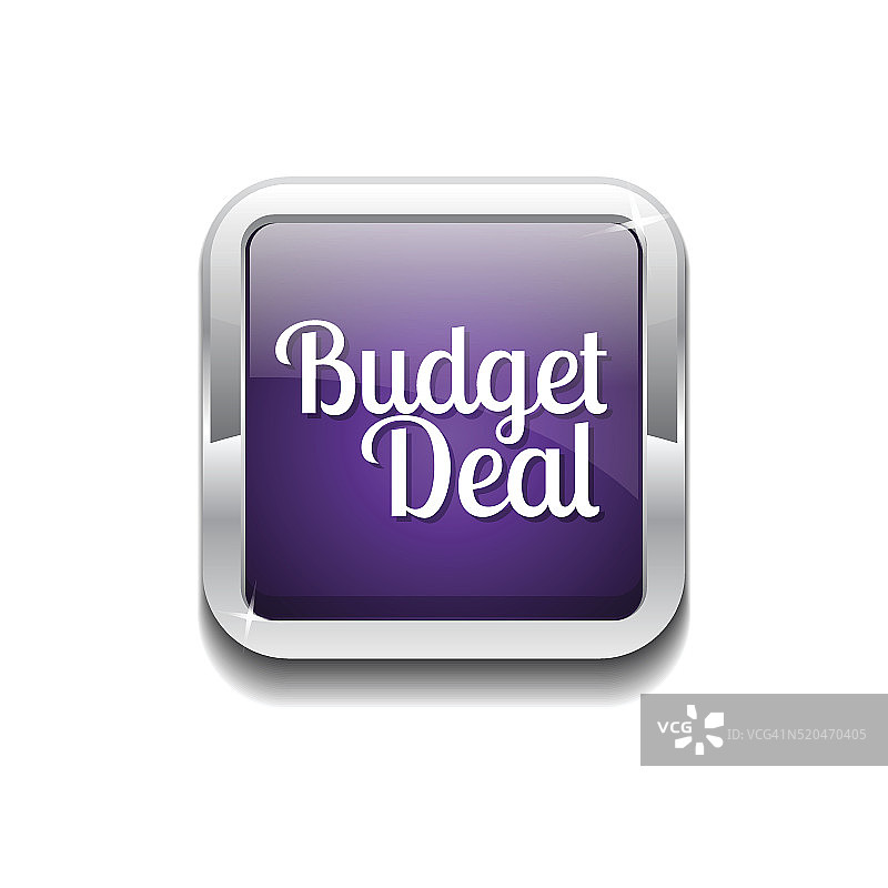 预算交易紫色矢量图标按钮图片素材